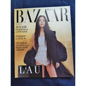 JENNIE rebirth of a Pop Idol Harper's Bazaar Magazine The Home Issue Oct 2024